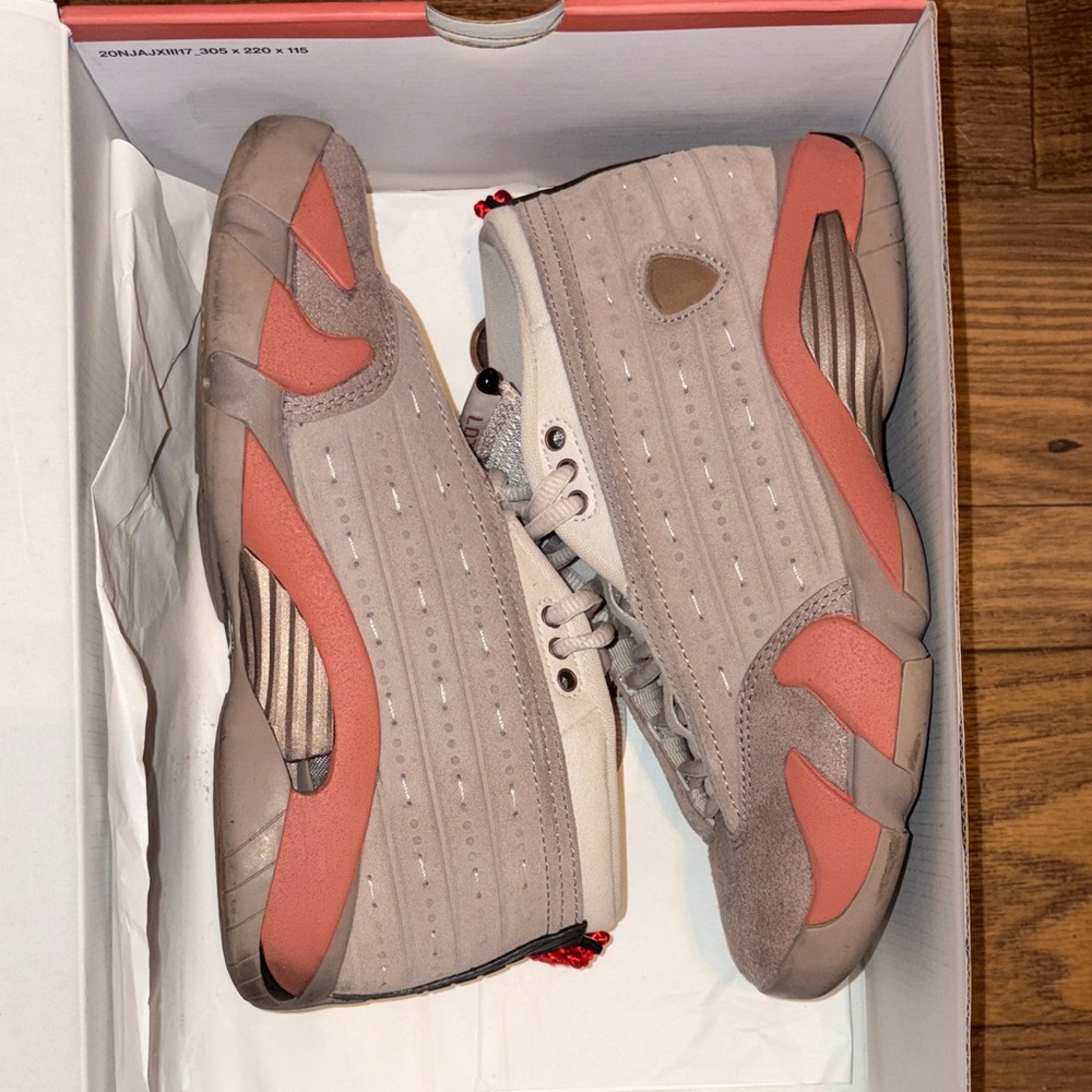 Clot X Jordan 14 Retro Low Terra Blush